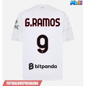 Lacne Muži Futbalové dres AC Milan Goncalo Ramos #9 2026-27 Krátky Rukáv - Preč